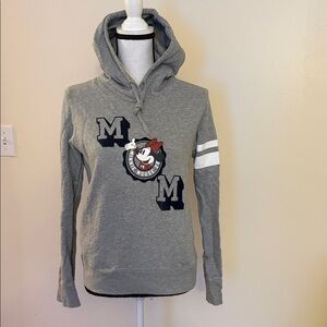 Uniqlo Gray Mickey Mouse Women's Hoodie‎